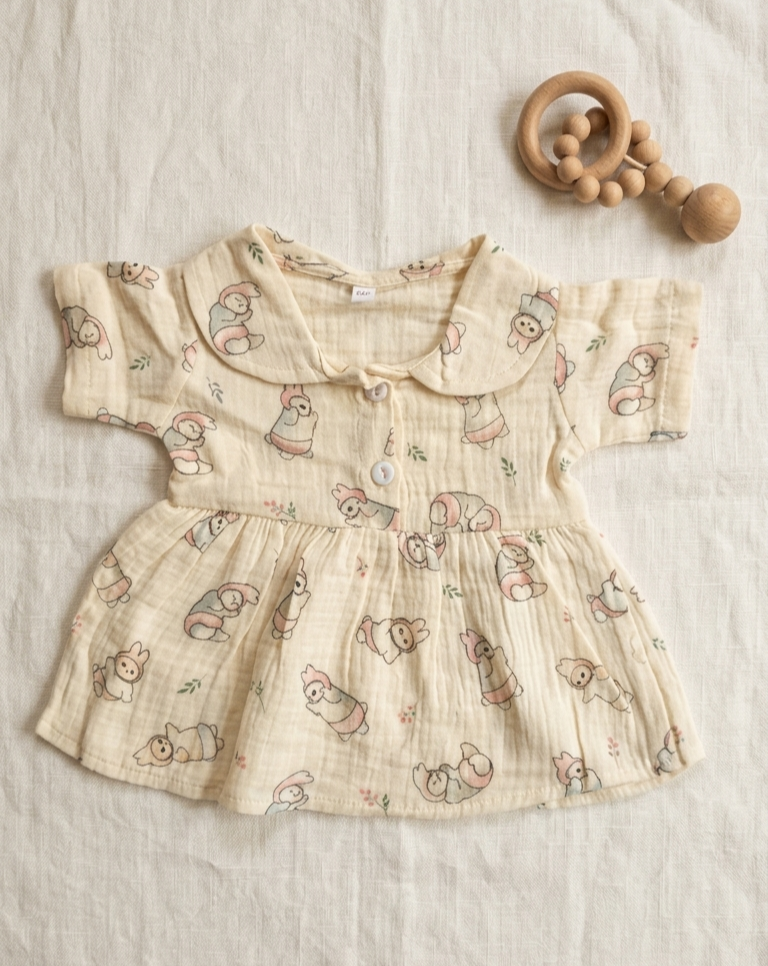 Muslin Frock - Bunny