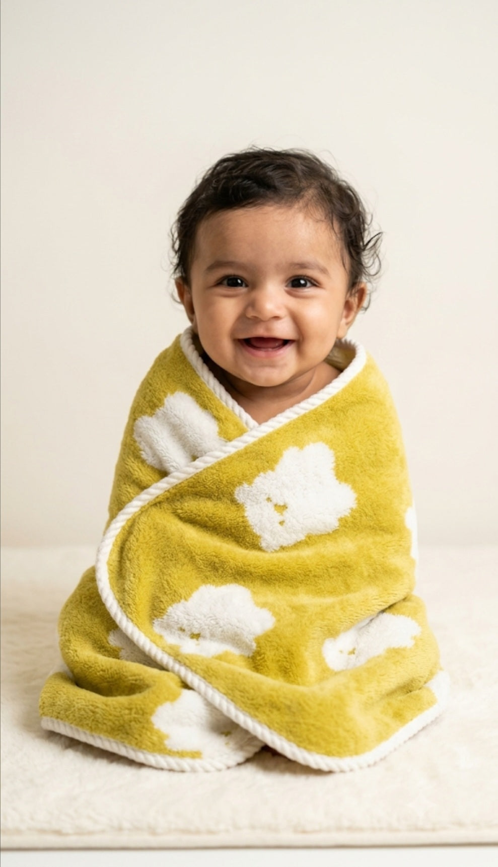 Mustard Yellow Microfiber Towel