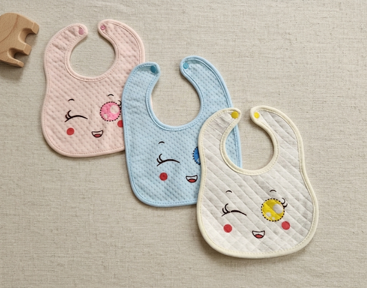 Wink Bibs - Pack of 3