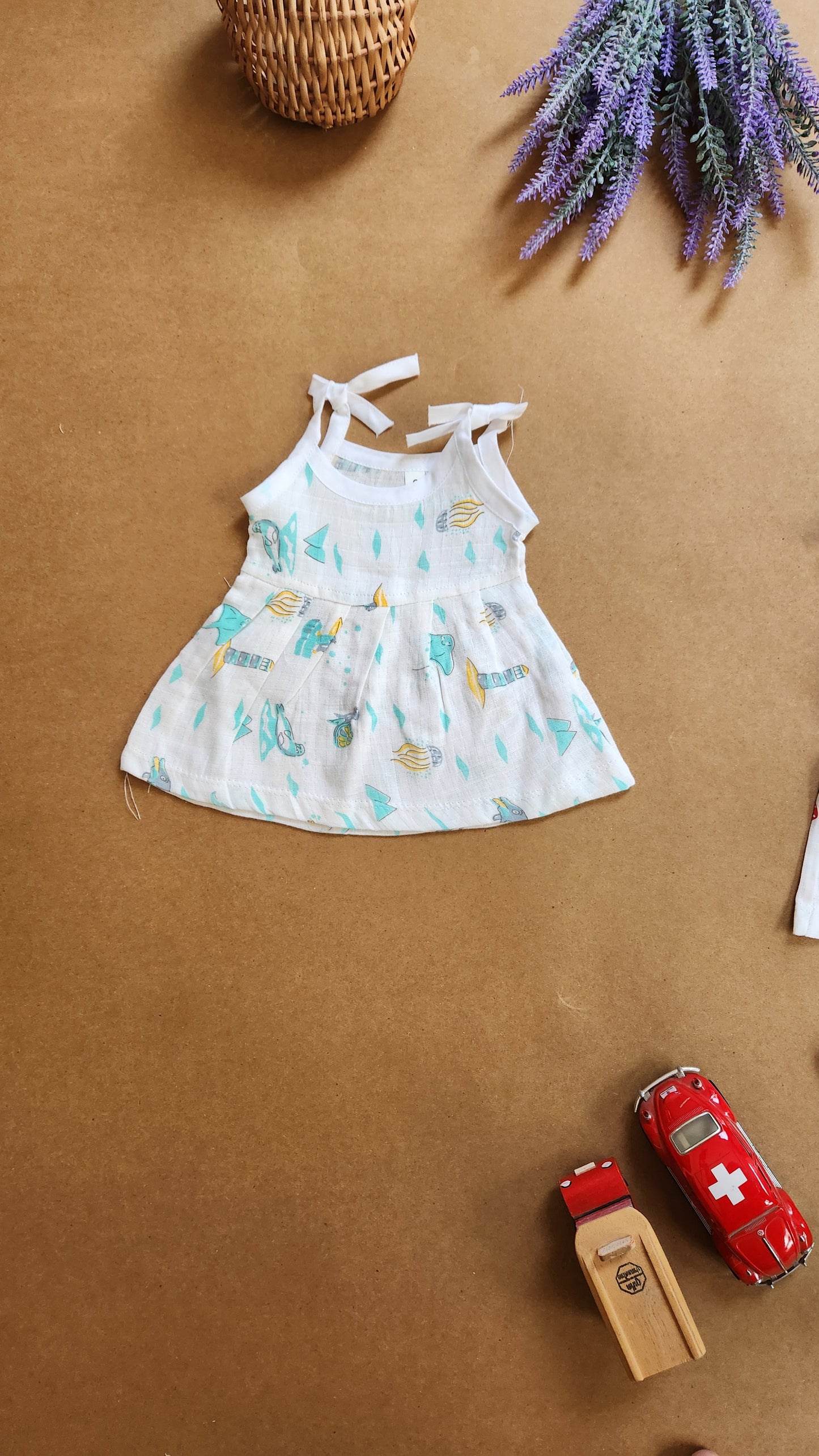 Muslin Frock Jabla - Soft Stories