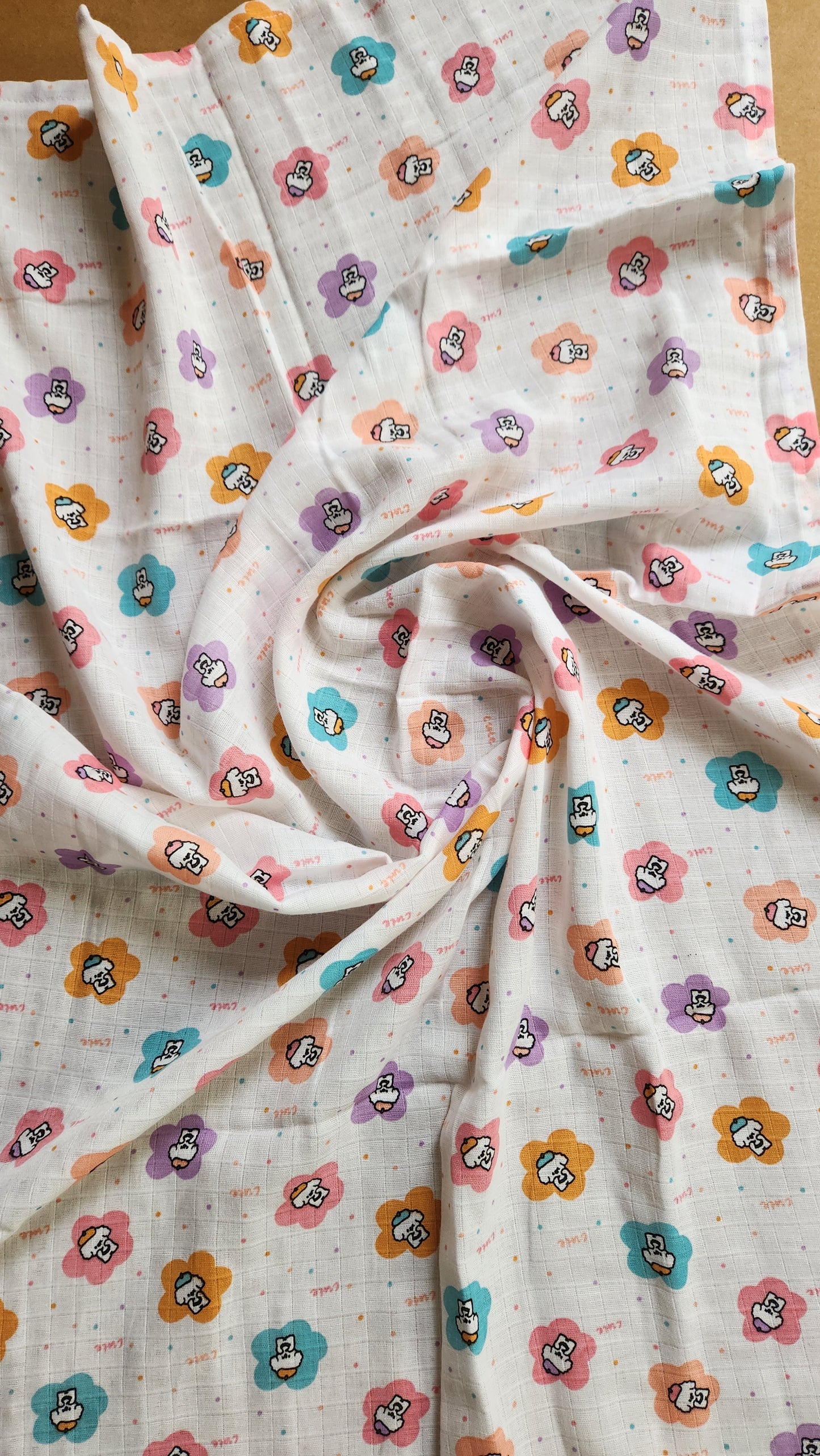 Muslin Towel - Colorful Clouds