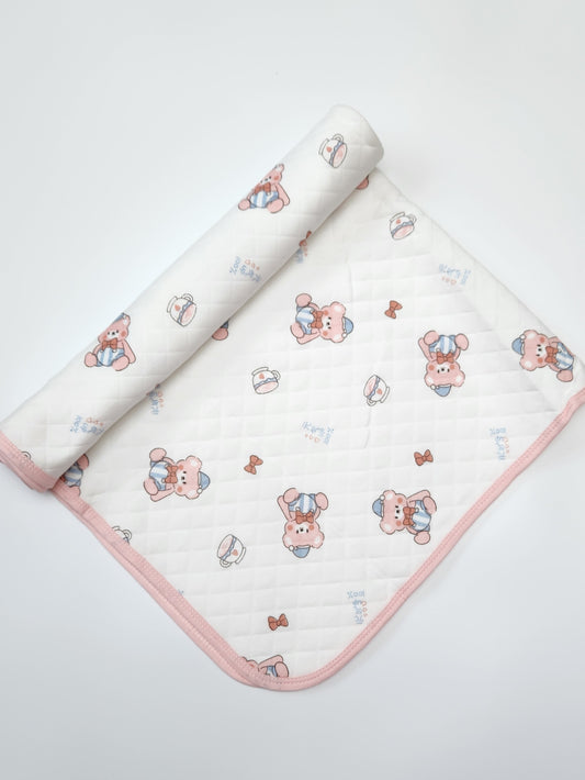Baby Landing Mat - Pink Bears
