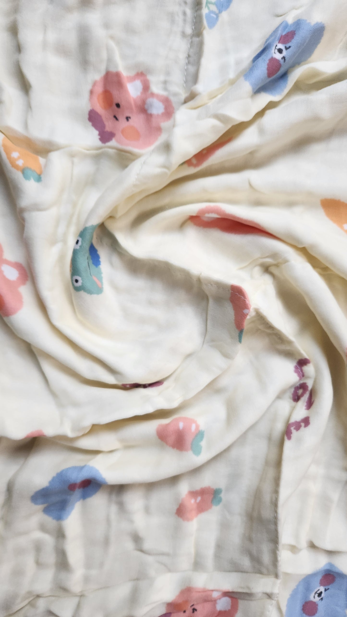 Muslin Blanket - Yellow Love