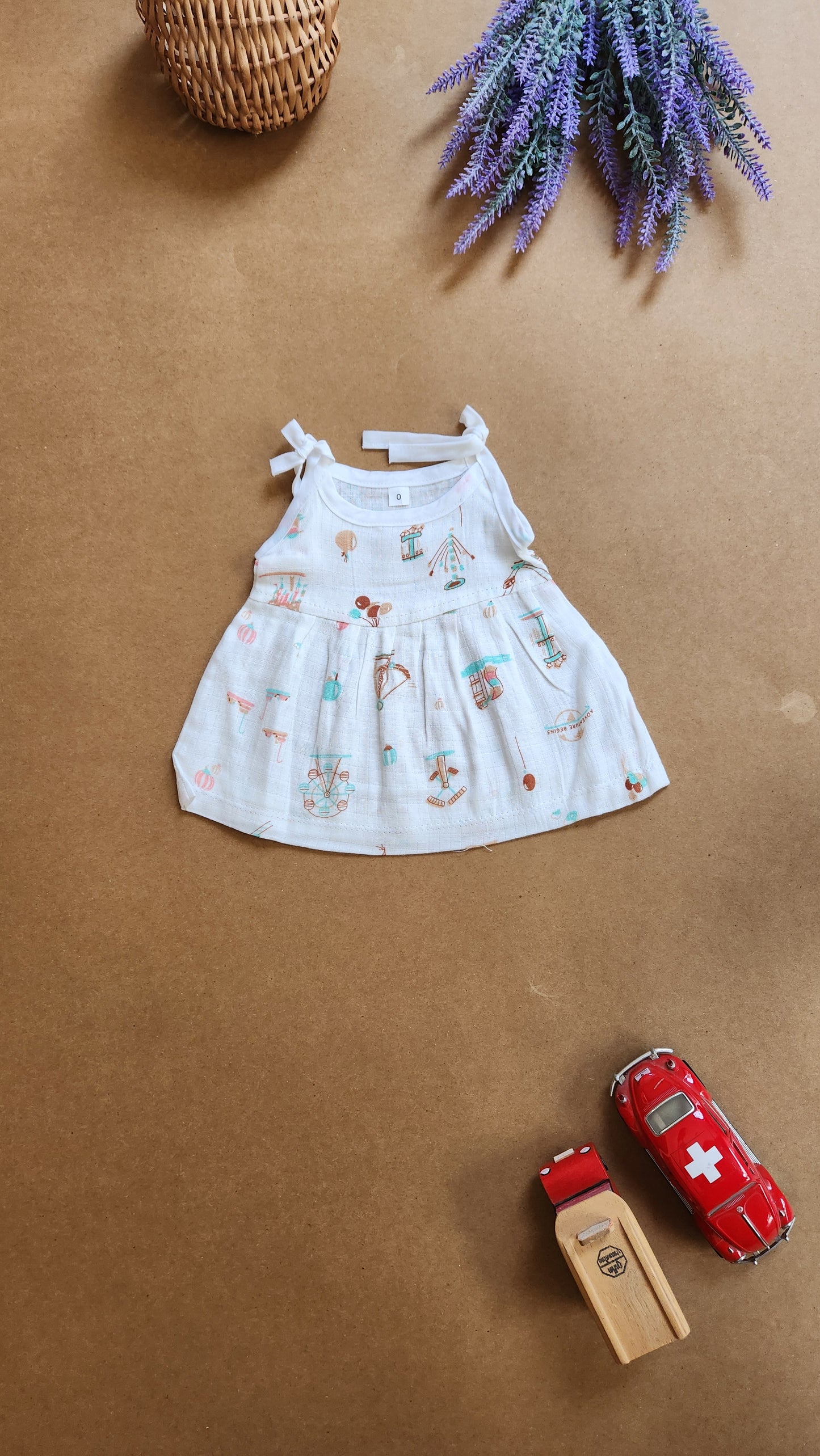 Muslin Frock Jablas - Lil Prints