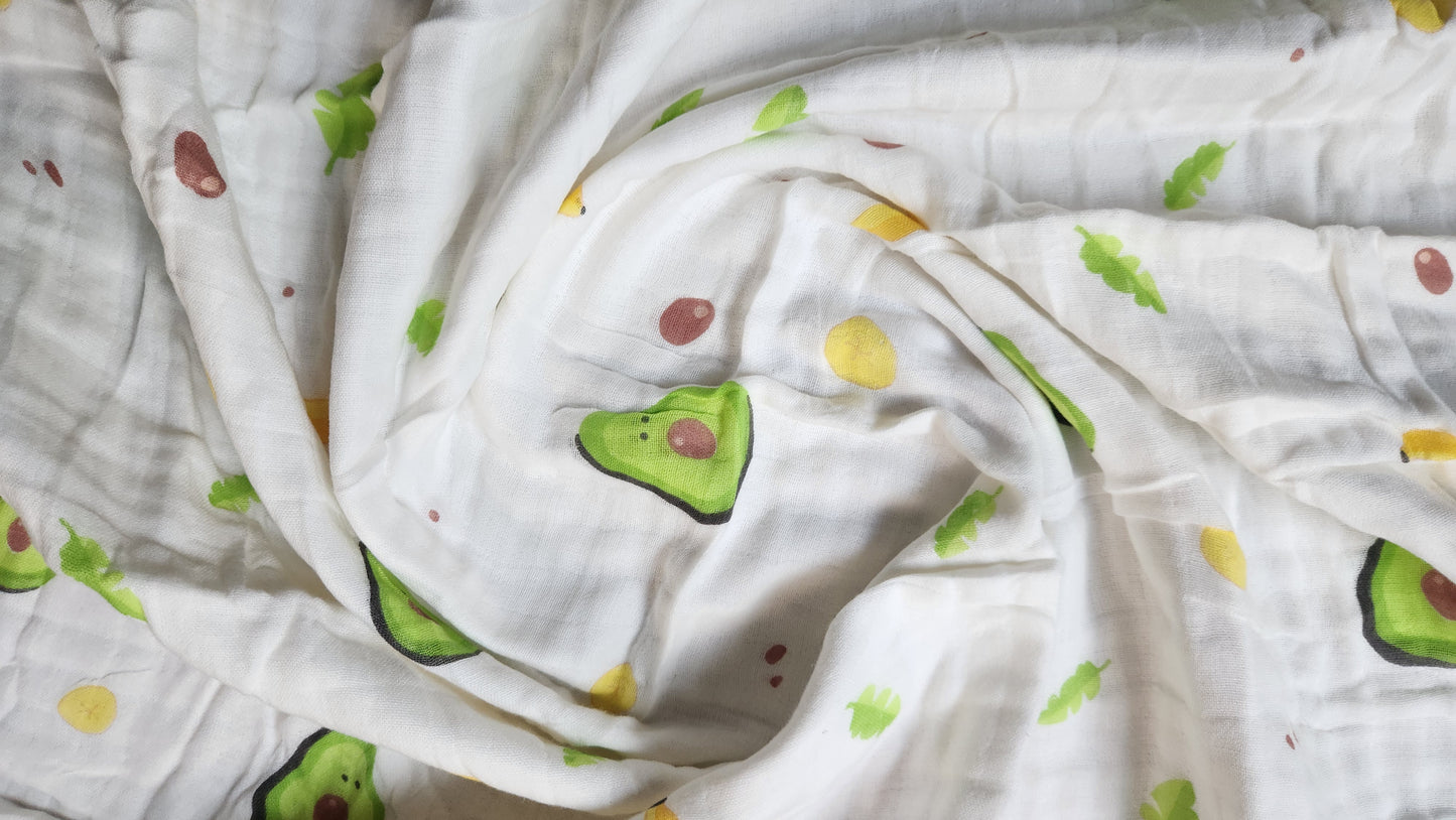 Muslin Blanket - Avocado