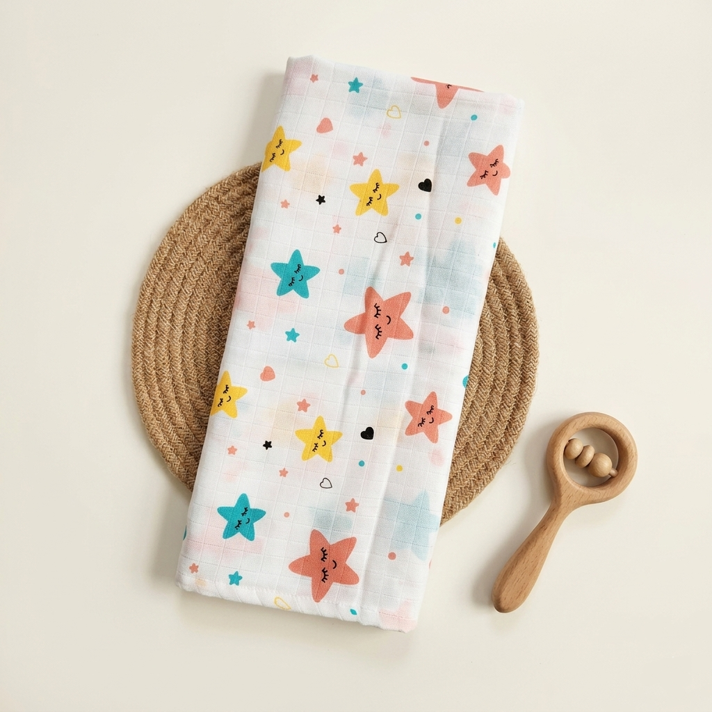 Muslin Towel - Stars