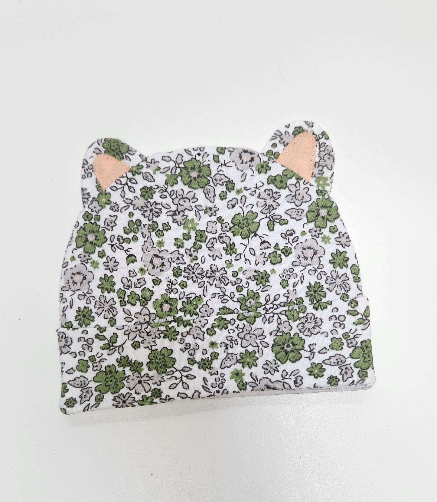 Bunny Cap - Green Garden