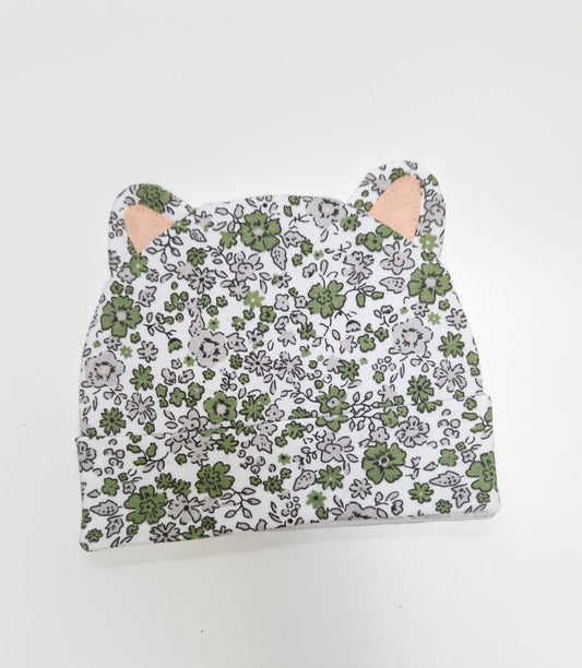 Bunny Cap - Green Garden