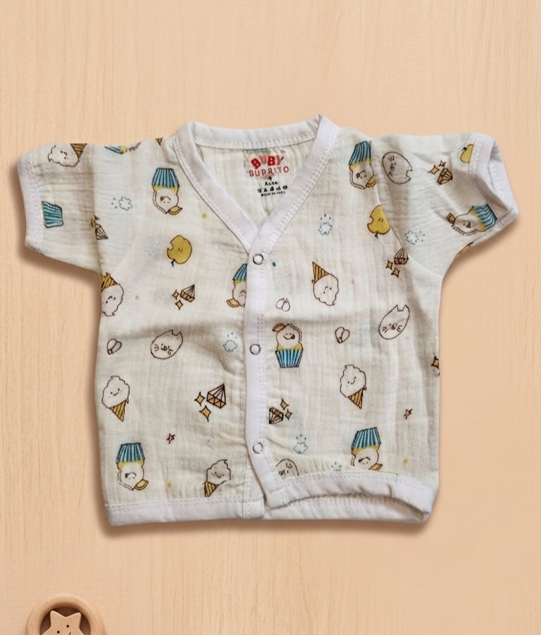 Muslin Co Ord Set - Ice Creams
