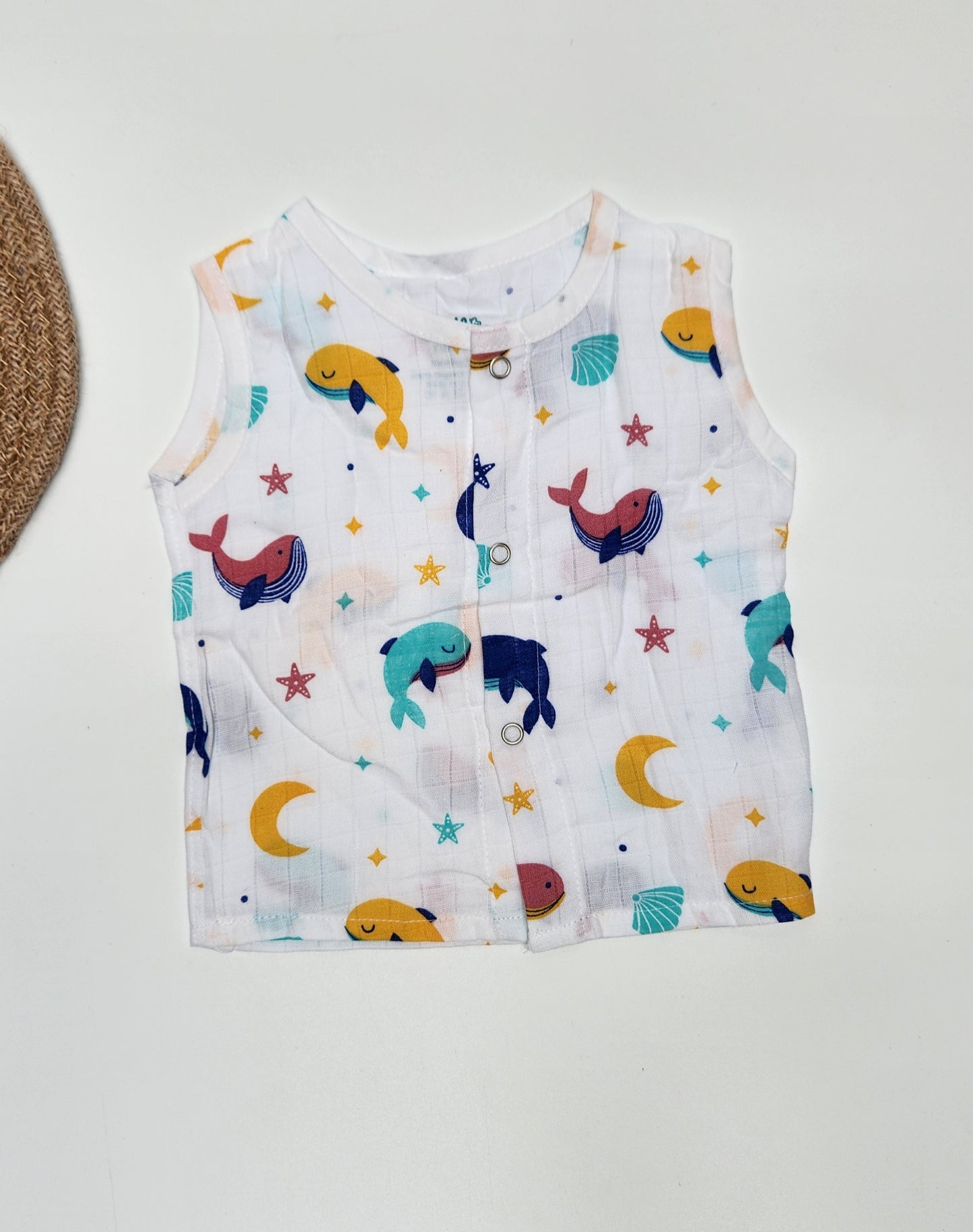 Muslin Jabla - Dolphins