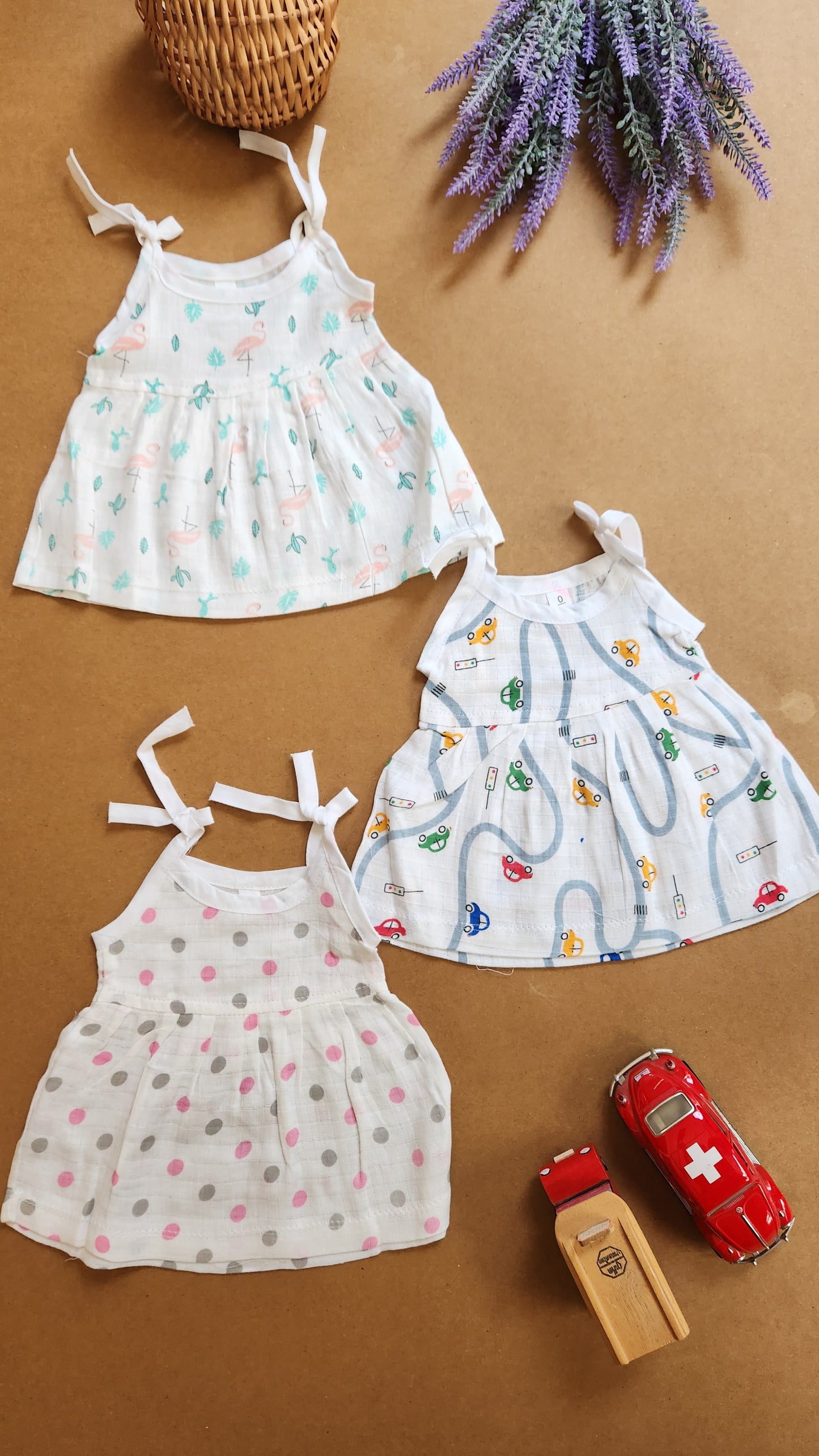 Muslin Frock Jablas - Tiny Tales Set