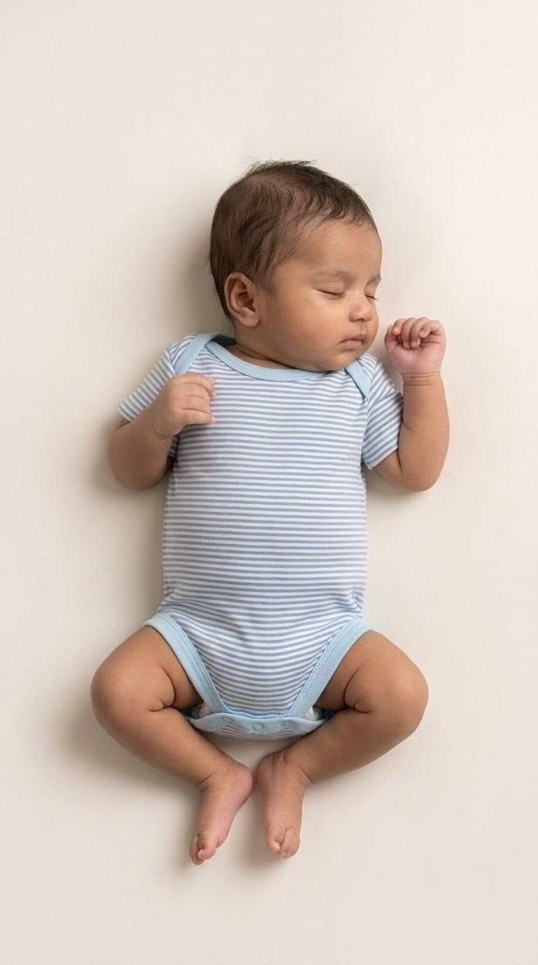Onesie - Blue Stripes