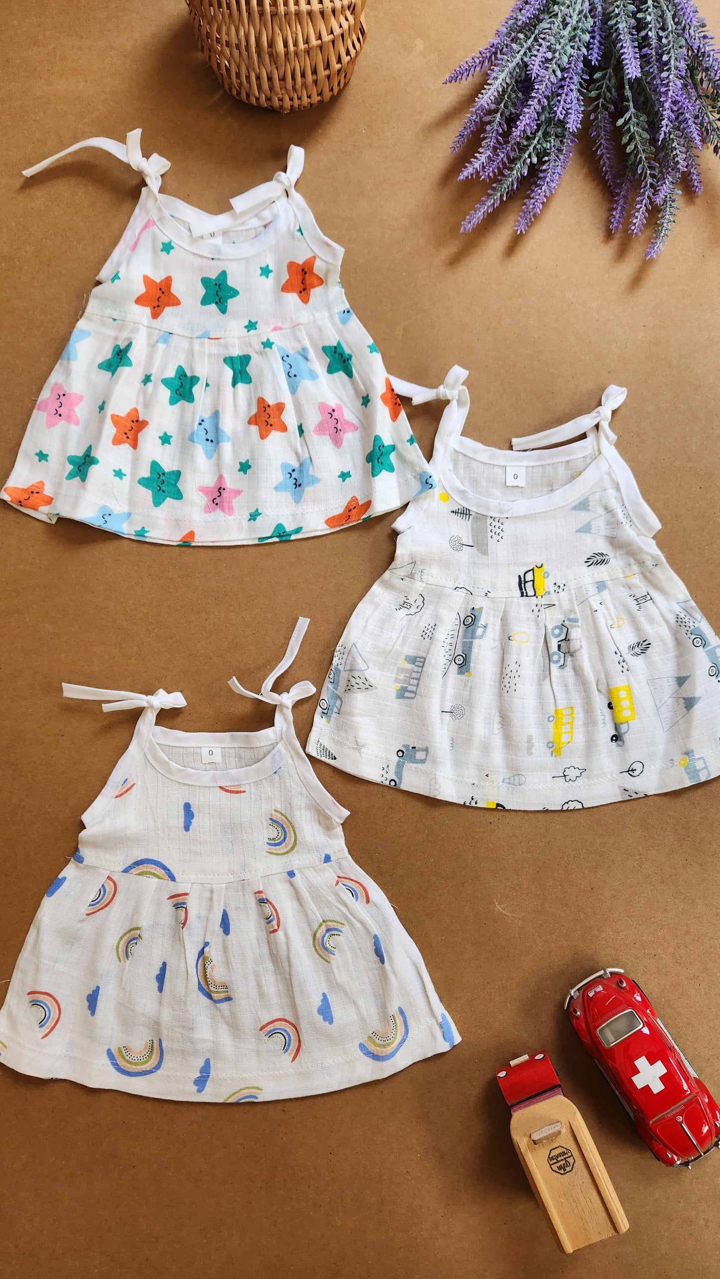 Muslin Frock Jabla - Blossom 3