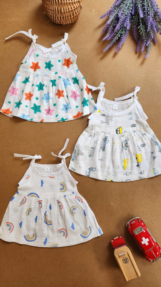 Muslin Frock Jabla - Blossom 3