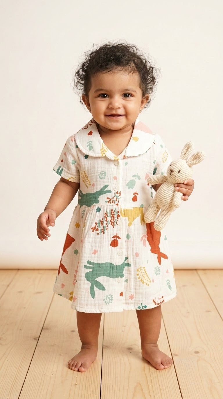 Muslin Frock - Forest