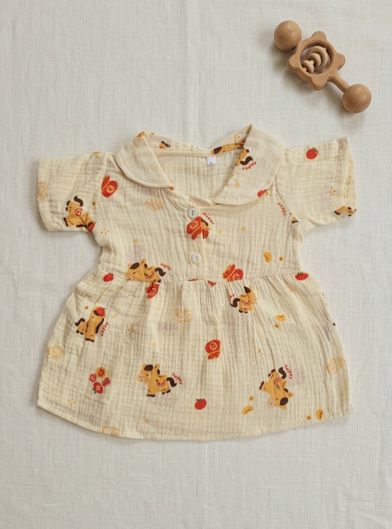 Muslin Frock - Pony