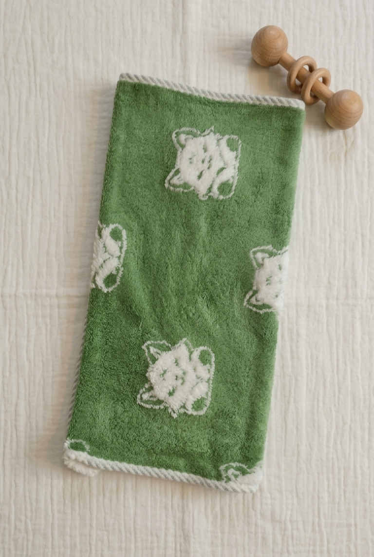 Leaf Green Microfibre Towel