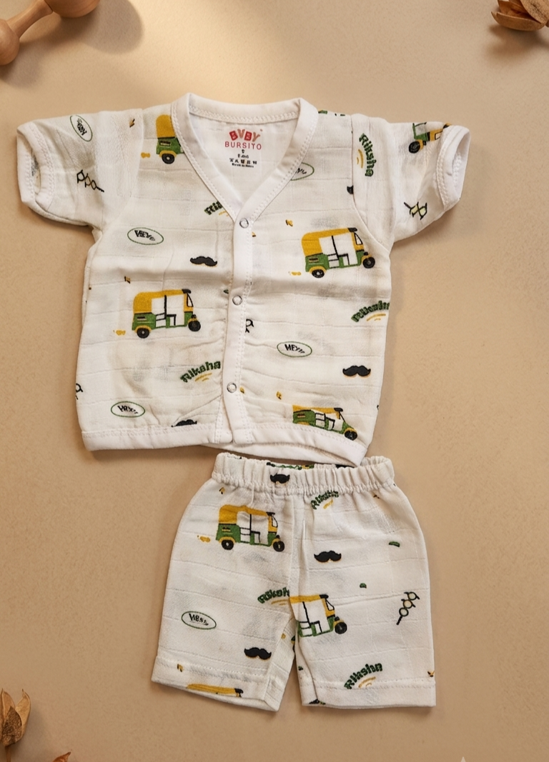 Muslin Co Ord Set - Rickshaw