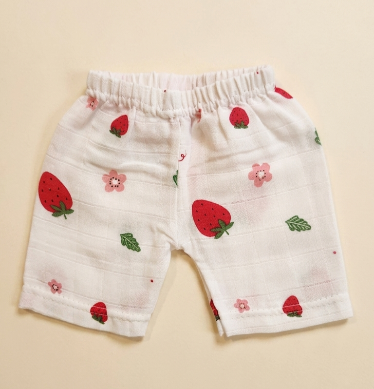Muslin Co Ord Set - Strawberries