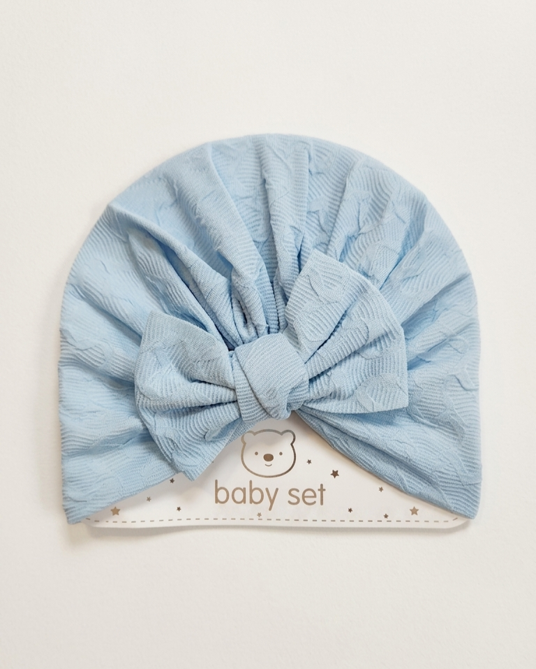 Bow Cap - Blue