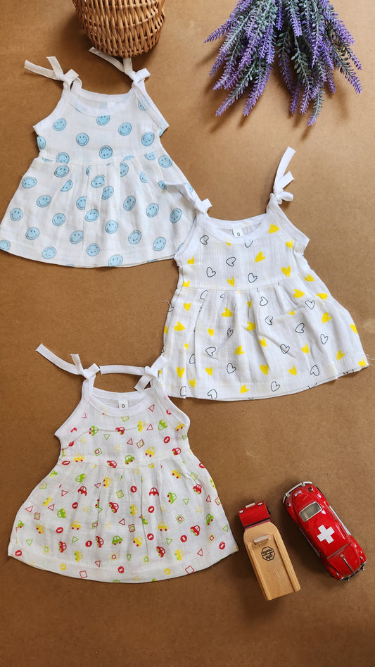 Muslin Frock Jablas - Hug & Haze
