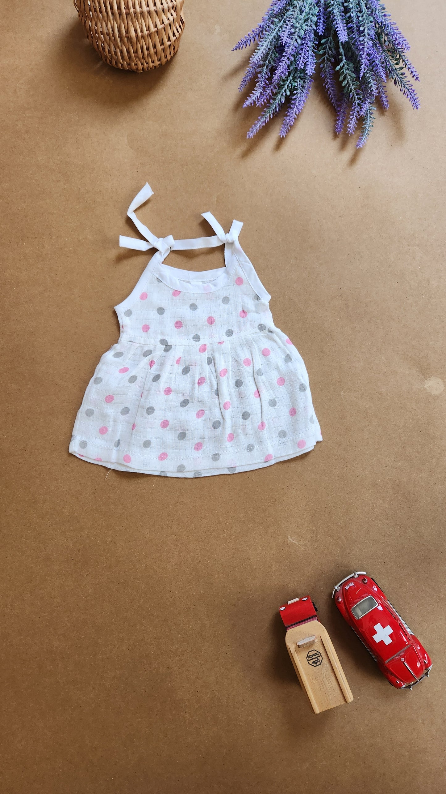 Muslin Frock Jablas - Tiny Tales Set