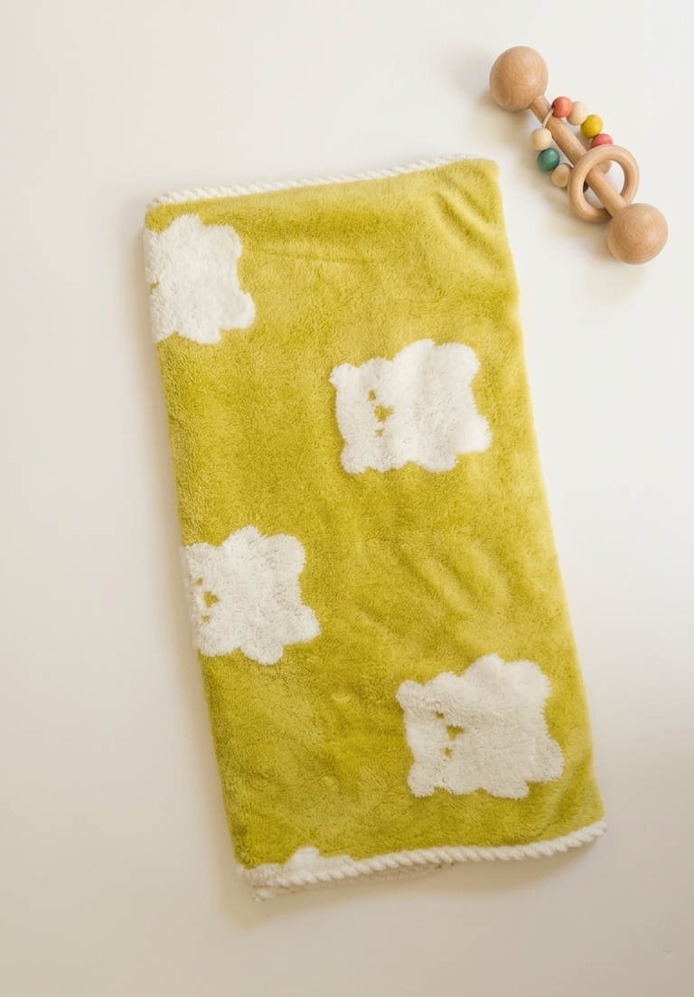 Mustard Yellow Microfiber Towel