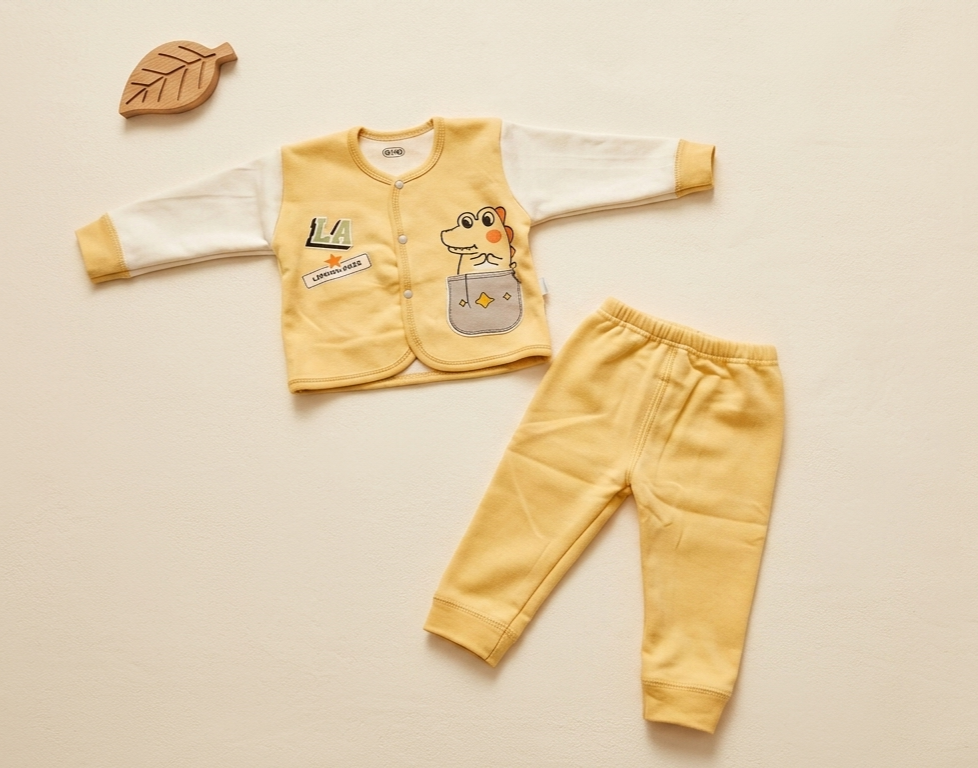 Winter Co Ord Set - Yellow
