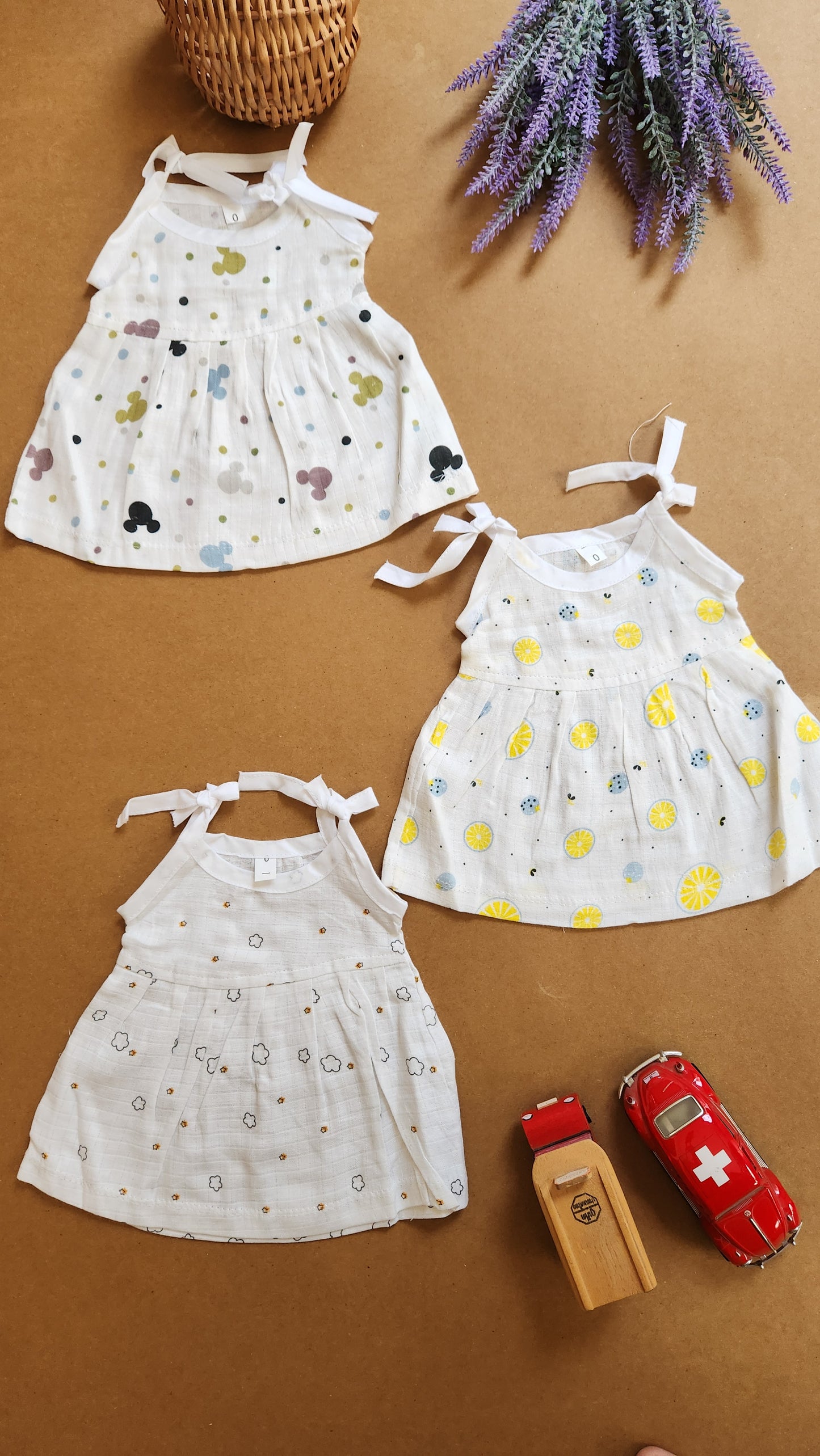 Muslin Frock Jabla - Cute Hugs