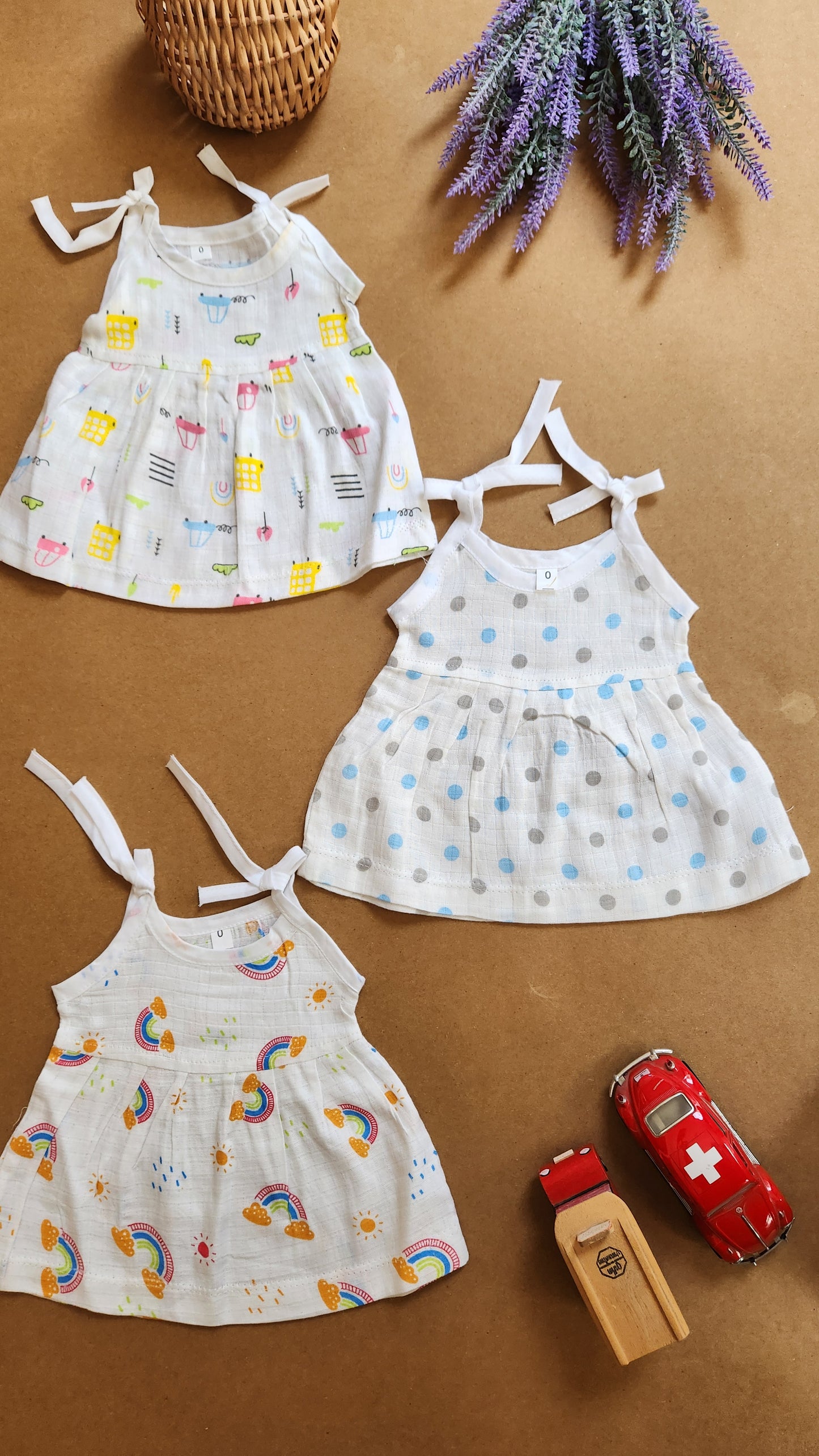 Muslin Frock Jablas - Garden of Three
