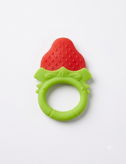 Strawberry Silicon Teether