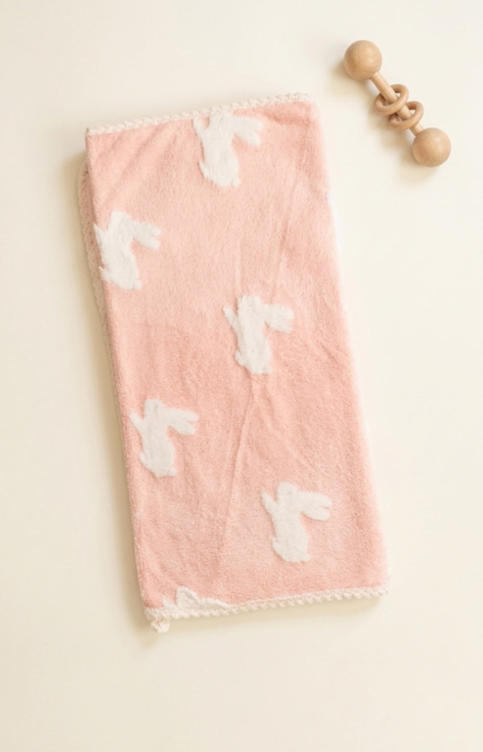 Baby Pink Microfiber Towel