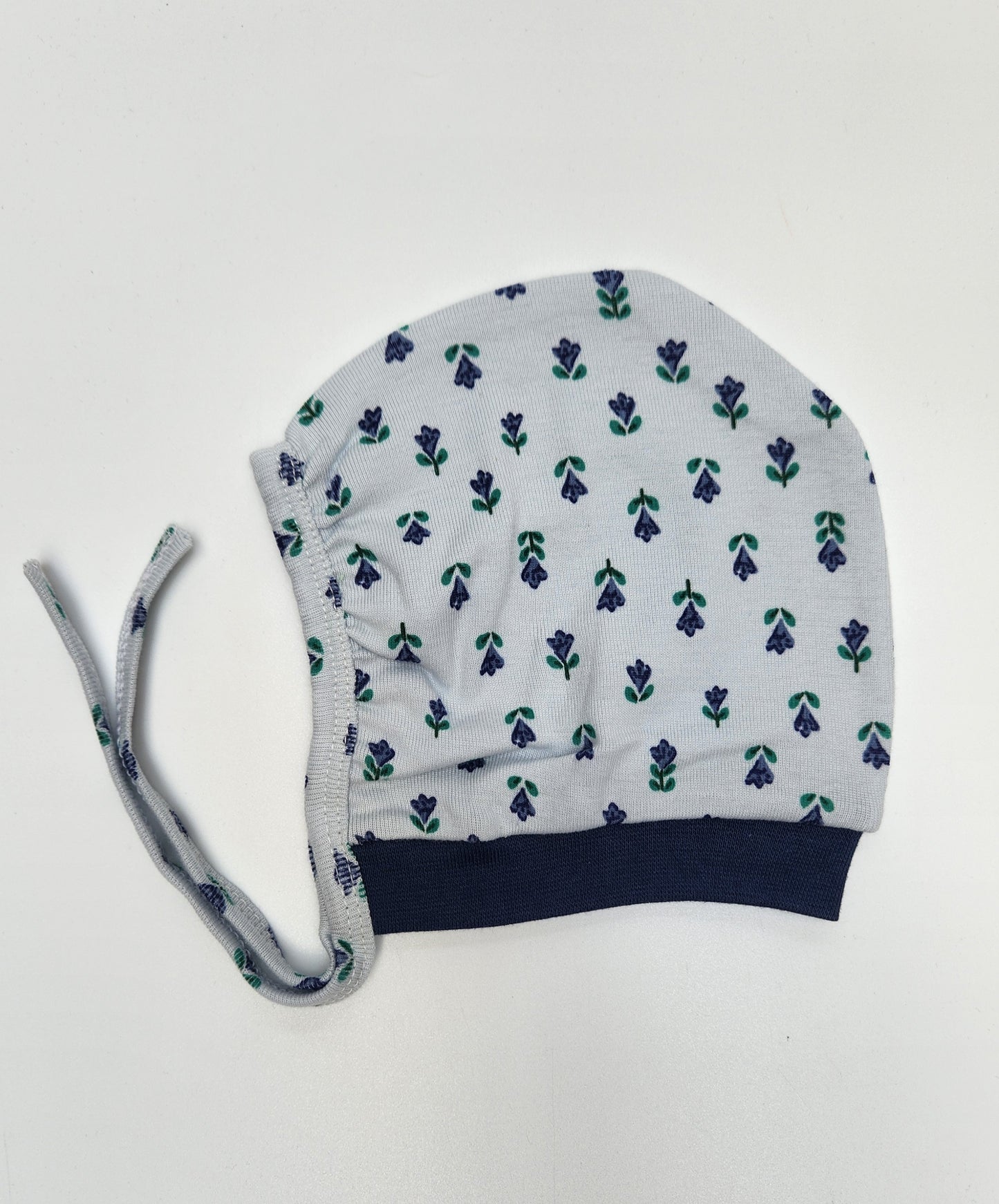 Tying Cap - Blue Flower