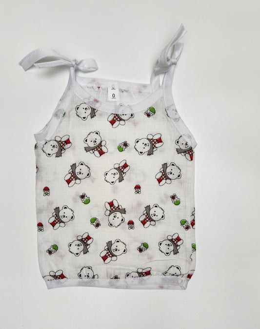 Muslin Tying Jabla - Teddy
