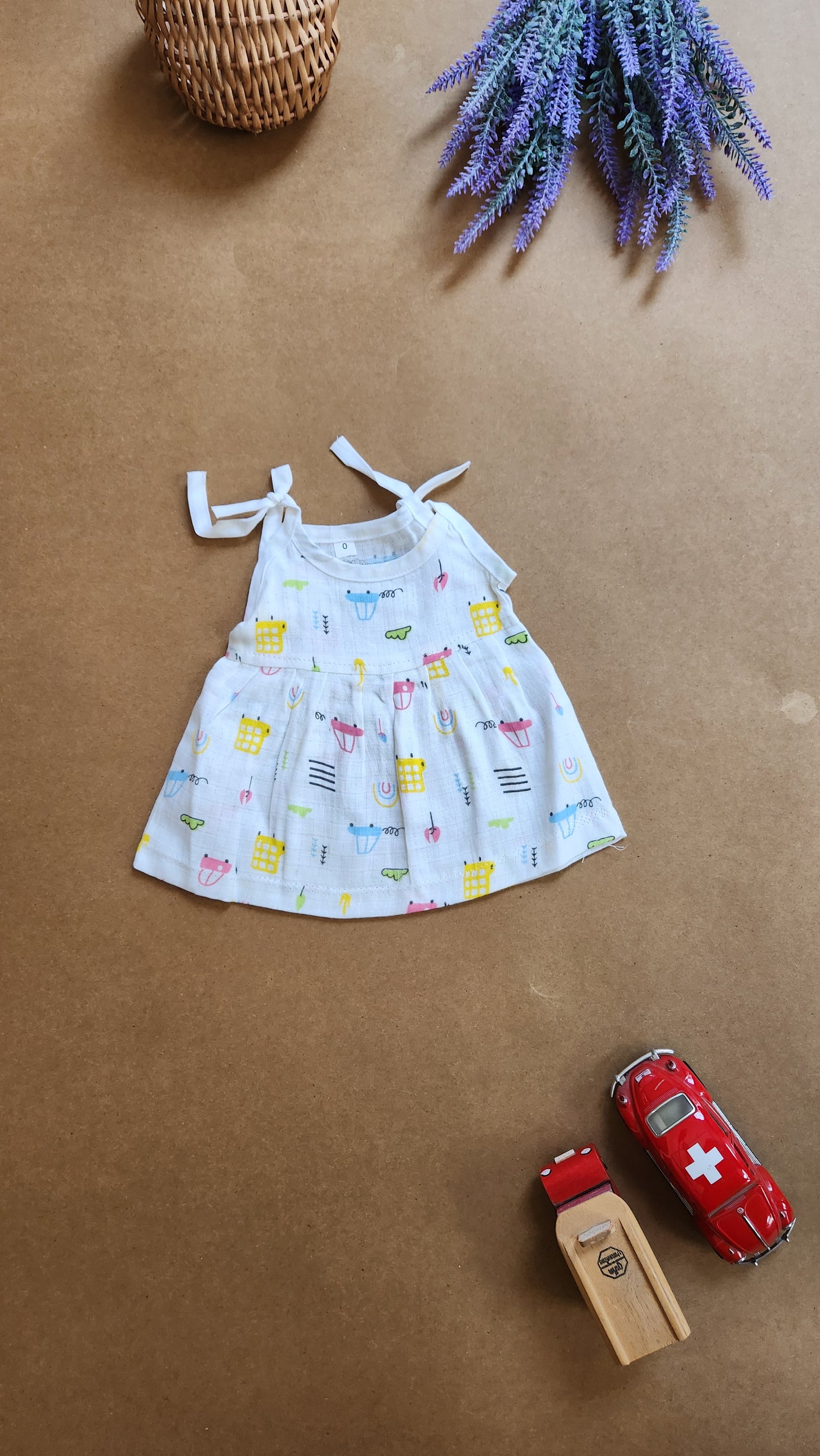 Muslin Frock Jablas - Garden of Three