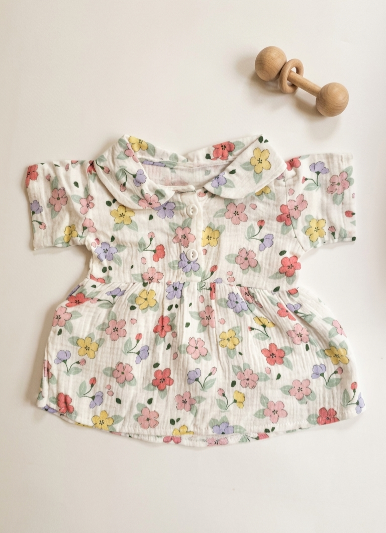 Muslin Frock - Whispers of Garden
