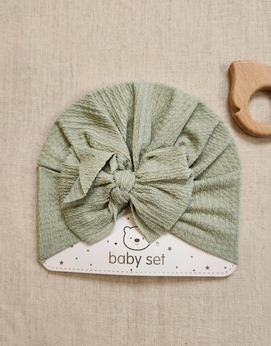 Bow Cap - Green