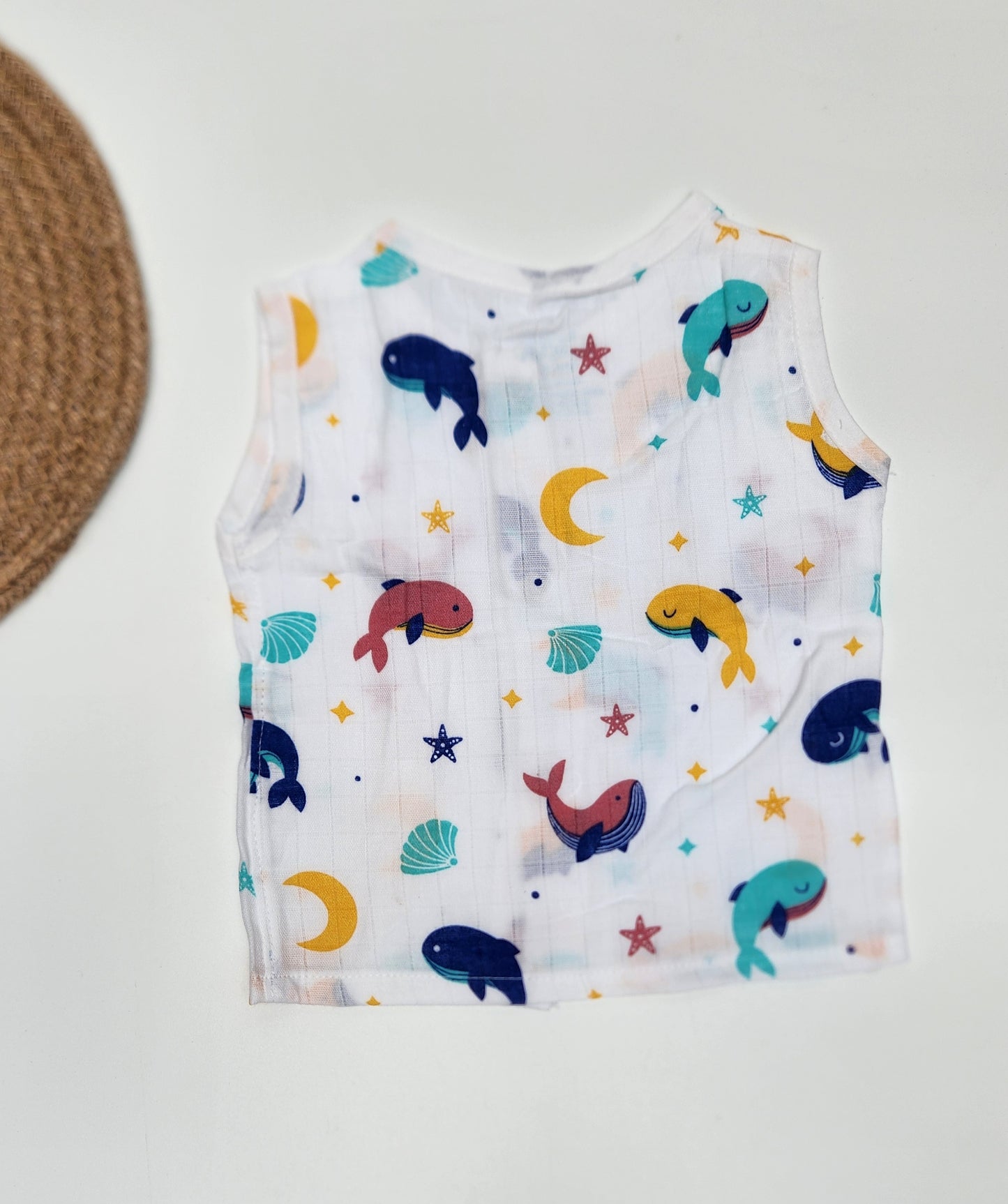 Muslin Jabla - Dolphins